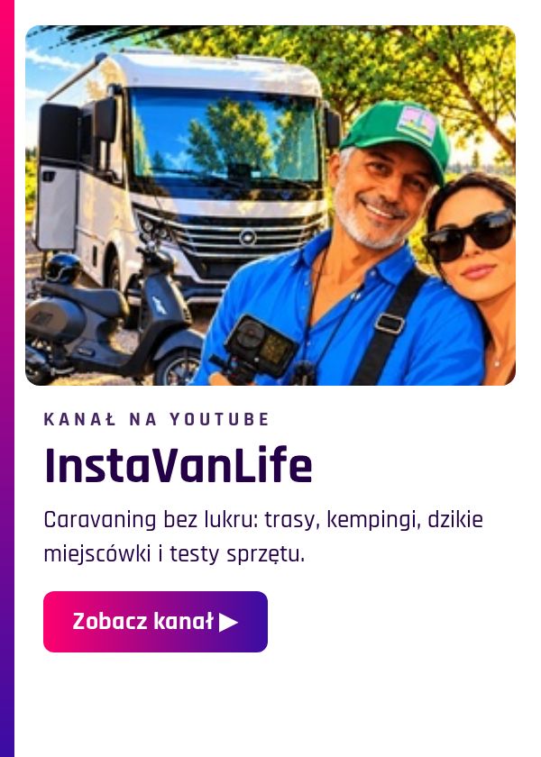 InstaVanLife – kanał o podróżach kamperem na YouTube